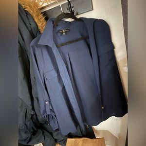 Fred David Blue Long Sleeve